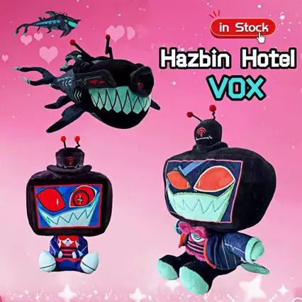 Anime Merchandise Plush Toys - IN VOORRAAD NIEUWE Hazbin Hotel Knuffels