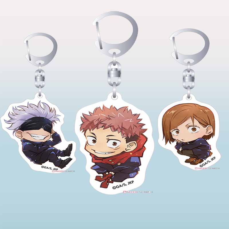 Jjk Anime Merchandise - Acryl Merchandise sleutelhanger voor Jjk Yuji
