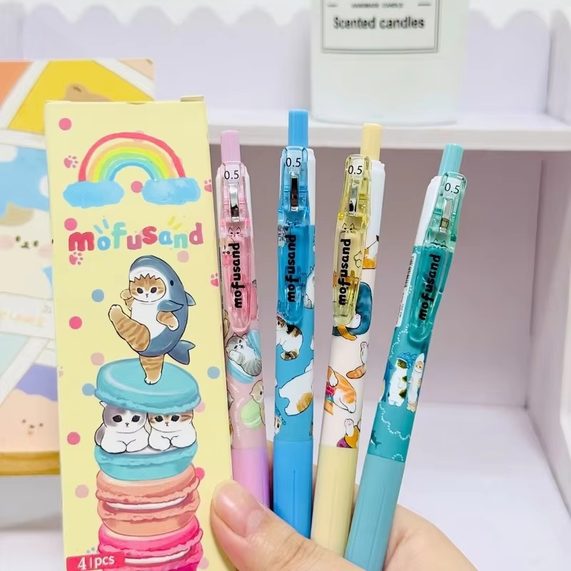 Anime Merchandise Types - 4 stuks Mofusand creatieve schattige anime-figuren