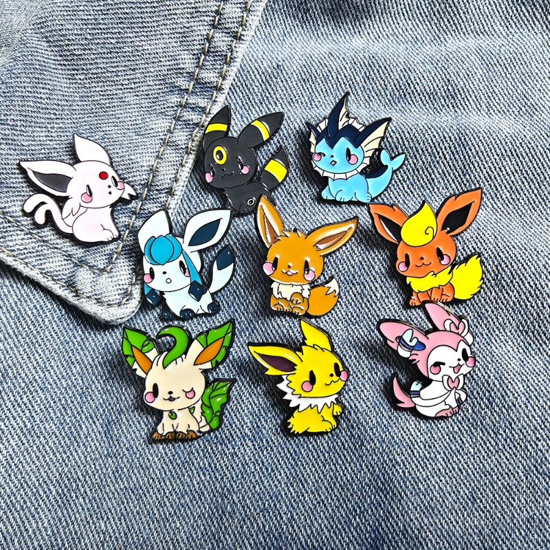 Enamel Pin Set - Hete 9-delige Anime Elf Broche Set