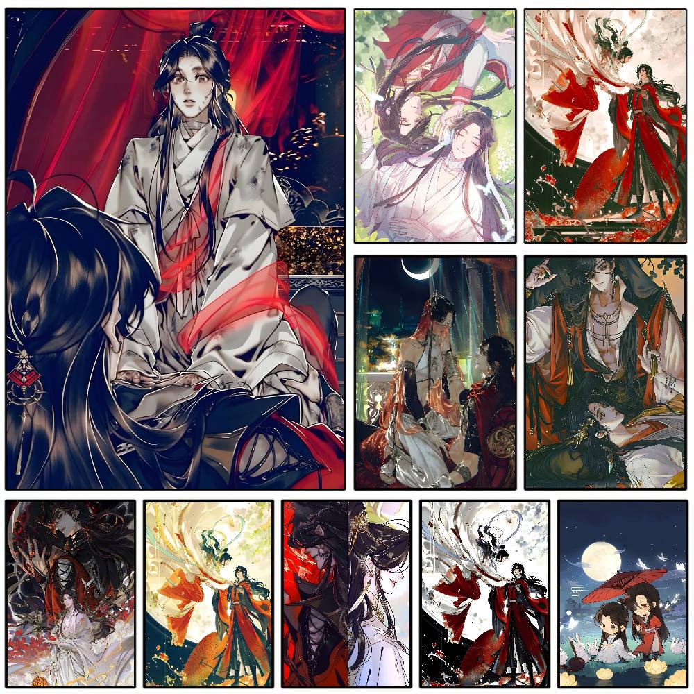 Anime Merchandise Posters - Anime Heaven Official's Blessing Poster Art