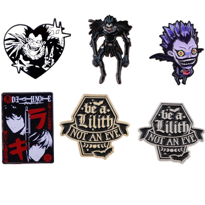 Enamel Pin Set - Leuke gotische donkere demon monster cartoon