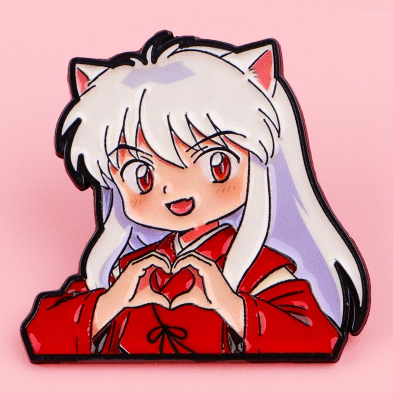 Schattige Wolf Ear Fantasy Cha - Enamel Pin Set recensie en prijs
