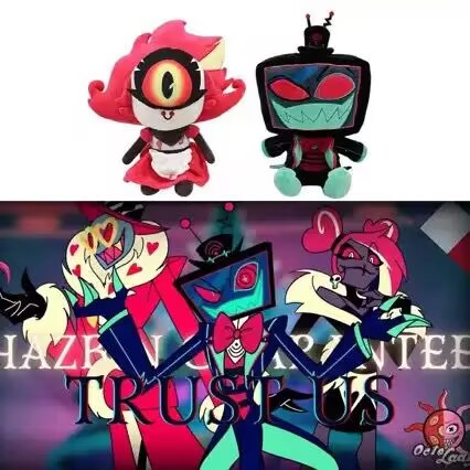 IN VOORRAAD NIEUWE Hazbin Hote - Anime Merchandise Plush Toys recensie en prijs