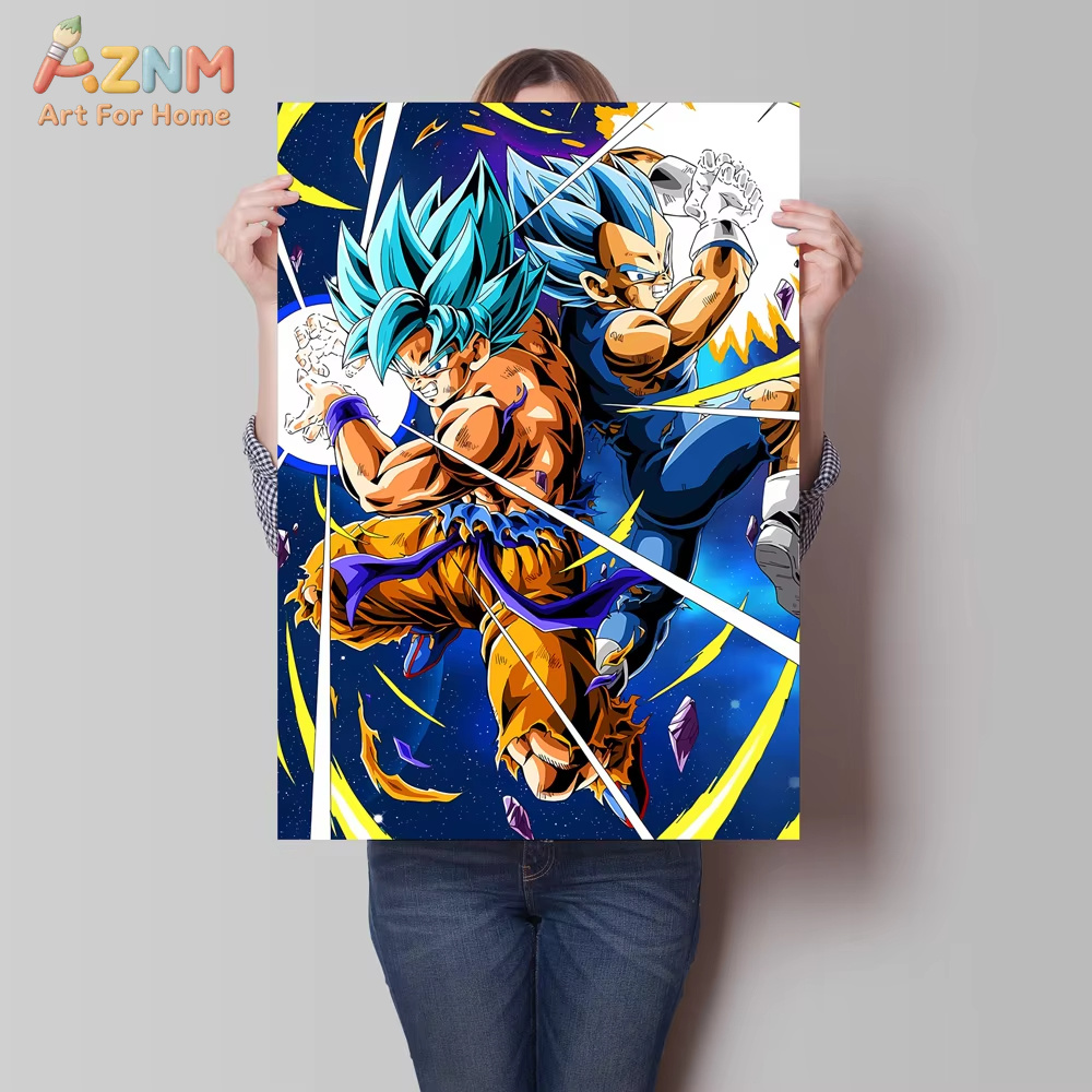 AZNM Dragon Ball Unframed Canv - Anime Merchandise Posters recensie en prijs