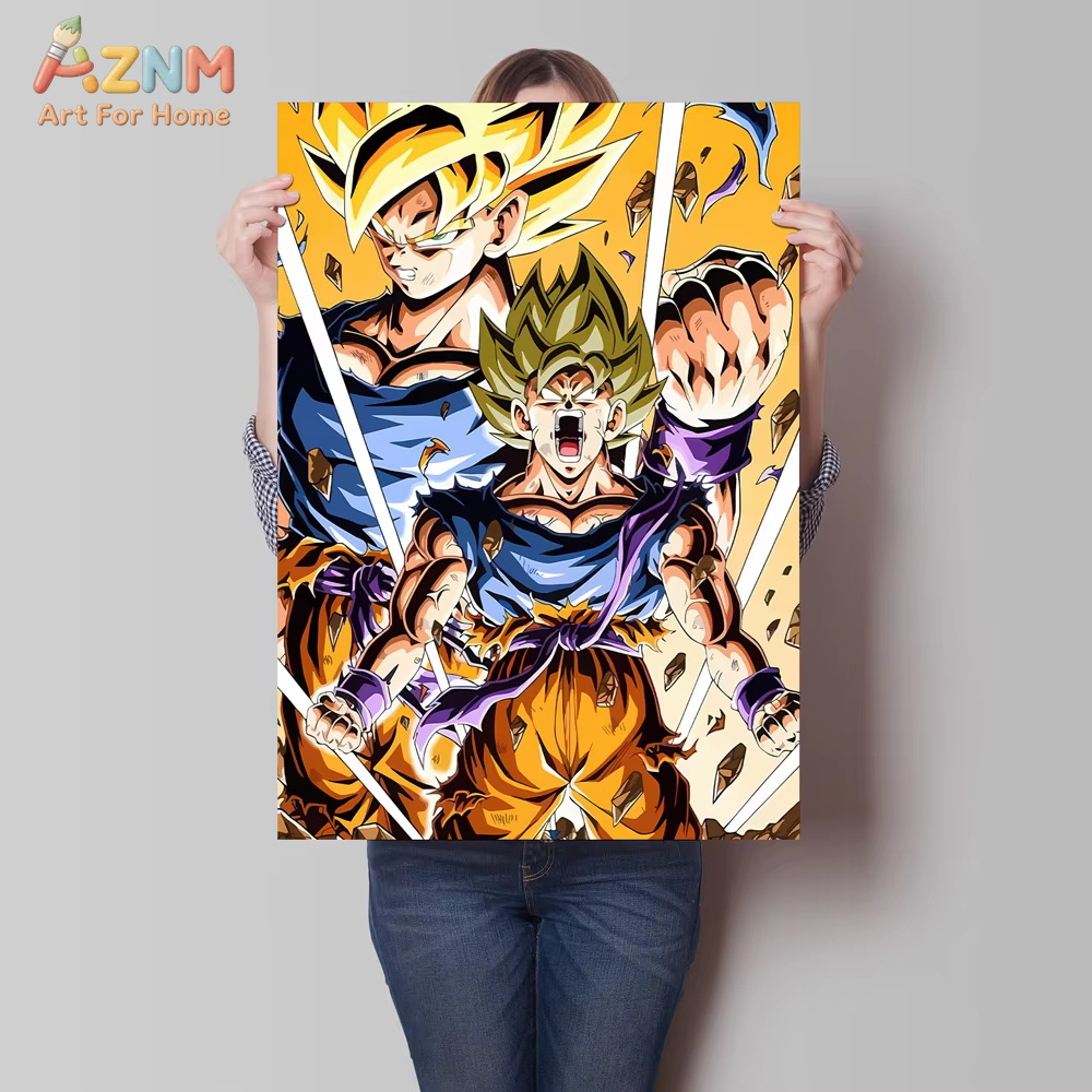 AZNM Dragon Ball Unframed Canv - Anime Merchandise Posters recensie en prijs