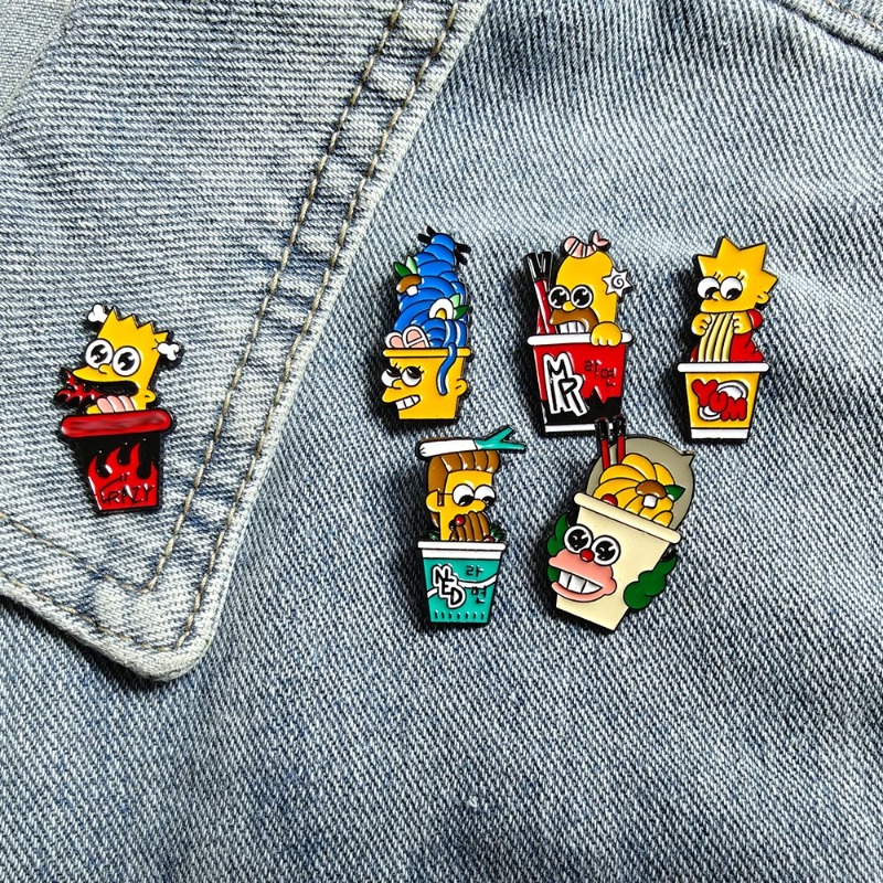 6-delige set The Simpsons Leuk - Enamel Pin Set recensie en prijs