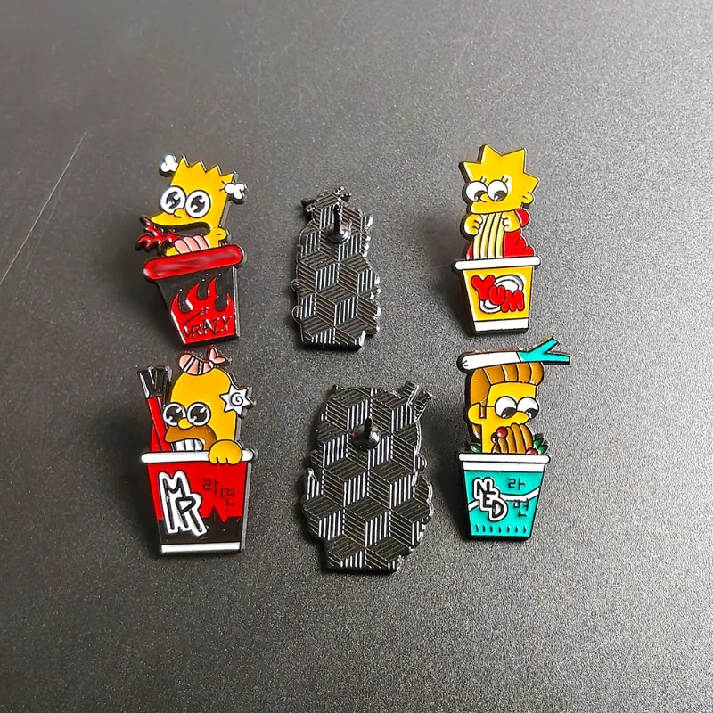 6-delige set The Simpsons Leuk - Enamel Pin Set recensie en prijs