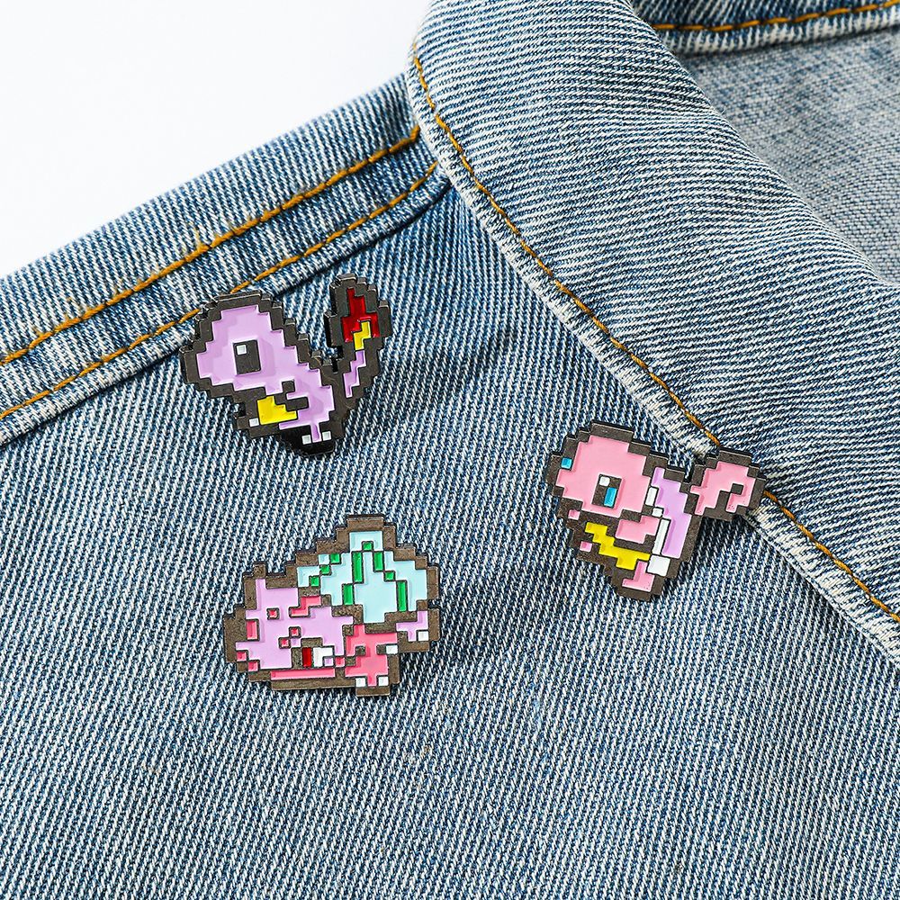 Pixel Mozaïek Pokemon Metalen  - Enamel Pin Set recensie en prijs