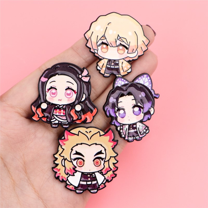 Leuke Q-versie Kimono Cartoon  - Enamel Pin Set recensie en prijs