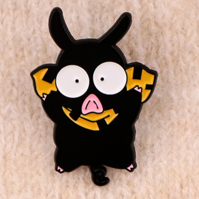Schattige Q-versie cartoon mei - Enamel Pin Set recensie en prijs
