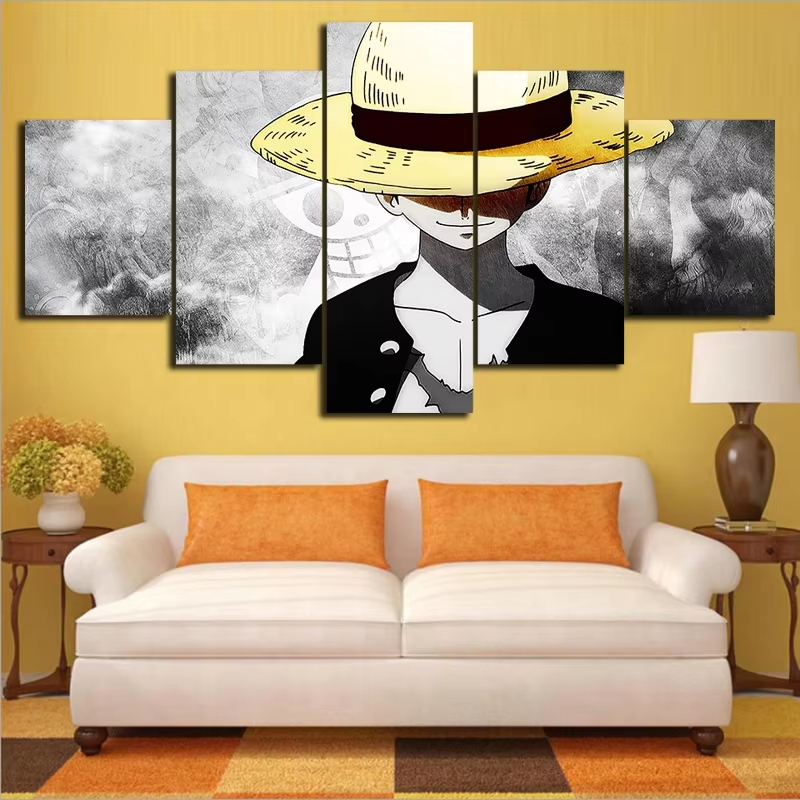 5-delige HD wanddecoratie anim - Anime Merchandise Posters recensie en prijs
